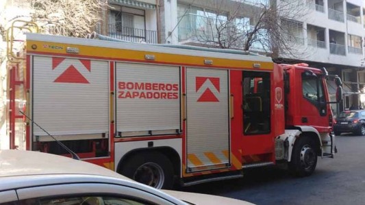 Evacuación en pleno centro por el incendio de un ascensor