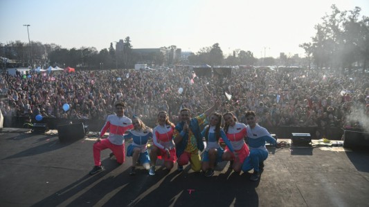 Más de 50 mil personas festejaron el día de las infancias en el Monumento
