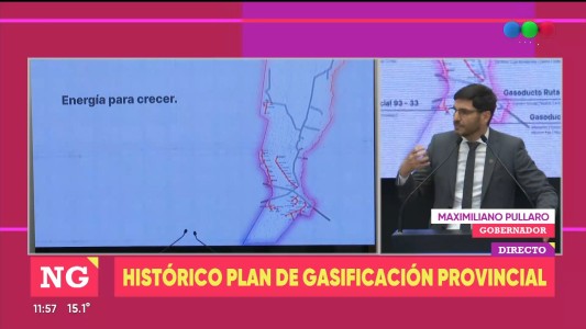Pullaro anunció un histórico plan de gasificación para la provincia de Santa Fe