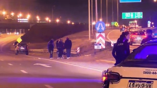 Circunvalación: atropellaron a una pareja que intentó cruzar a pie