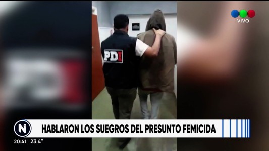 San Nicolás: hablaron los suegros del supuesto femicida de Florencia