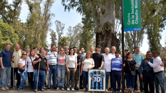Se reinauguró la Cancha de la Inclusión con homenaje a un ex jugador de Los Murciélagos