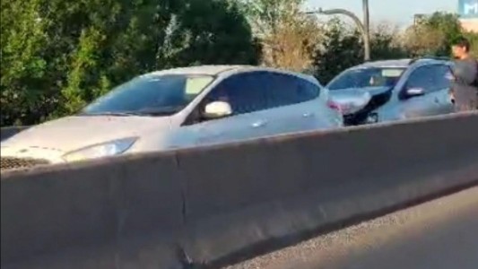 Autopista Rosario-Córdoba: choque y caos en avenida Pellegrini