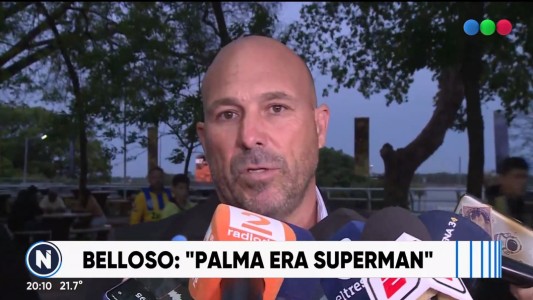 Gonzalo Belloso: "Palma era Superman para nosotros"