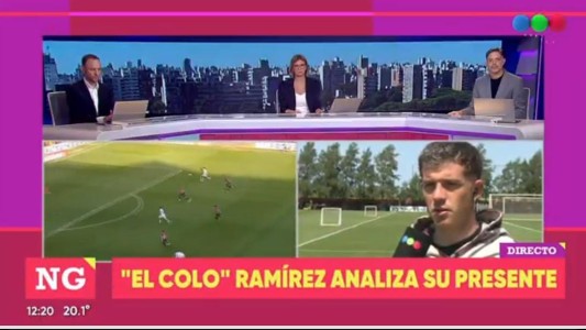 El “Colo” Ramírez habló con Telefe Rosario: “En lo futbolístico estamos muy lejos de lo que pretendemos”
