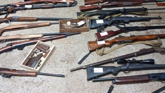 Megaoperativo contra el tráfico de armas: 8 detenidos y más de 120 armas ilegales secuestradas
