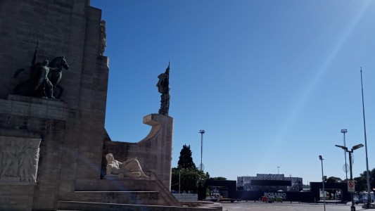 Sábado de sol y calor en Rosario