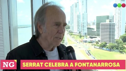 Serrat celebra a Fontanarosa: “Estar aquí es volver a estar con él”