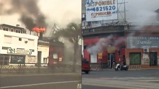 Susto en Arroyito: se incendió una brasería en la zona norte de Rosario