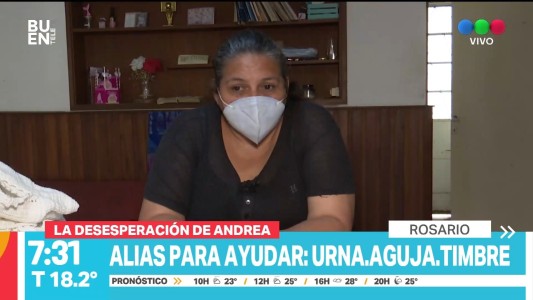 Zona Sur: Andrea tuvo que vender todo para poder pagar su alquiler