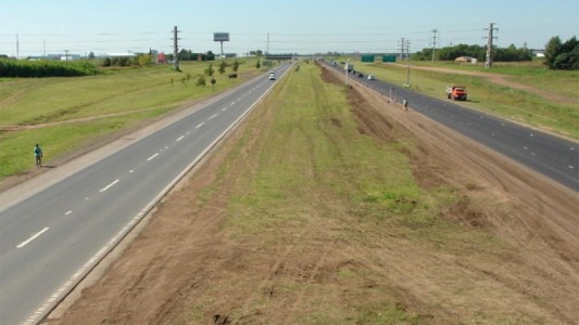 Trágico accidente en la autopista Rosario-Buenos Aires