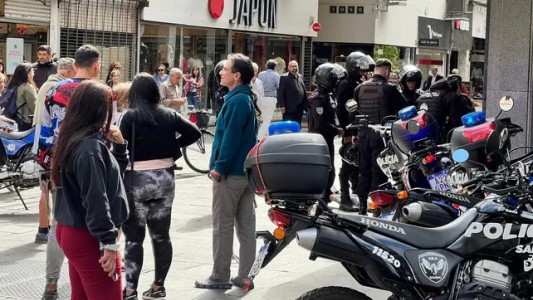 Un detenido tras gran despliegue policial de rutina en microcentro