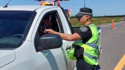 Más de 4.500 vehículos fueron controlados en rutas de la provincia en Año nuevo