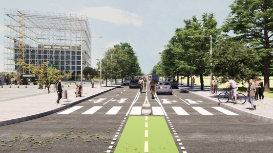 Rosario: La provincia inicia la remodelación de la Avenida Ayacucho