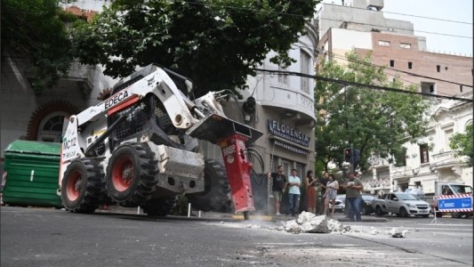 Calles de Verano: la Municipalidad repavimentará 26 cuadras del centro de Rosario