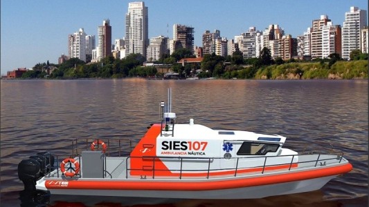 Nuevo proyecto: ambulancia náutica para asistir a bañistas del Río Paraná en Rosario