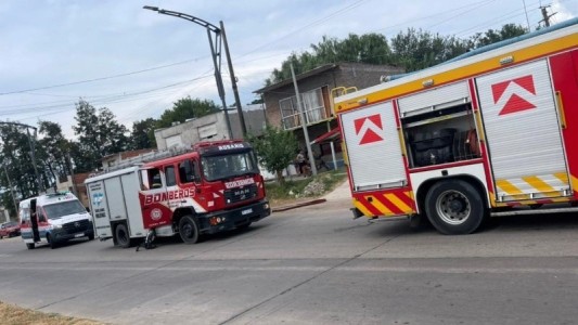 Zona sudoeste: bomberos apagaron un incendio y la Policía trasladó a una menor herida