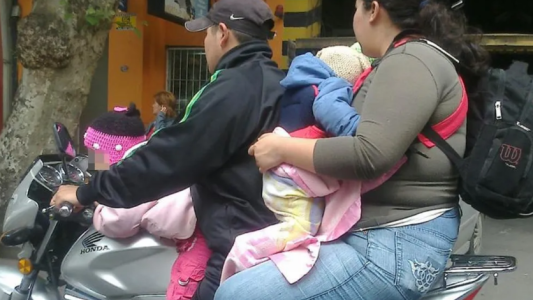 Proponen sanciones para motociclistas que transporten a menores