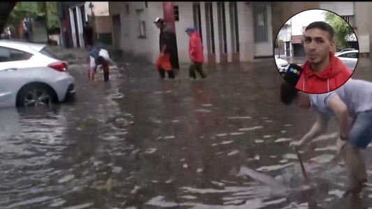 Tormenta de verano: calles anegadas y más árboles caídos