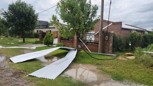 Roldán fue una de las ciudades más afectadas por la tormenta