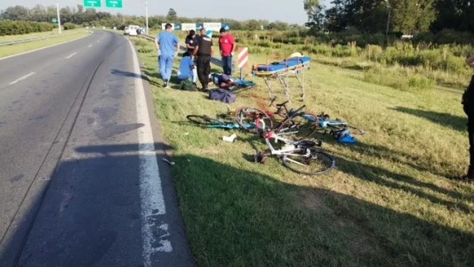 Liberaron al conductor que embistió a cuatro ciclistas en la autopista