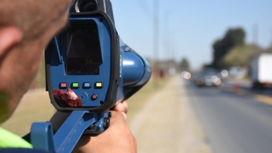 Comenzó el control de velocidad con radares móviles en Funes