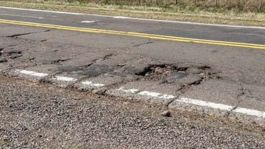 Insisten en el reclamo por el estado de abandono de las rutas nacionales que cruzan la provincia