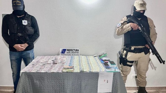 Ocho detenidos con secuestro de drogas y dinero en un gran operativo de Prefectura en Rosario y alrededores