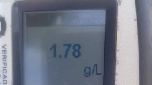 Le secuestraron el auto a un joven tras dar positivo en un test de alcoholemia en la zona norte