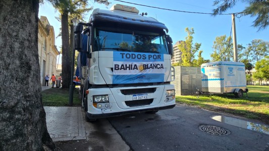 Rosario abraza a Bahía Blanca: un camión repleto de donaciones en camino