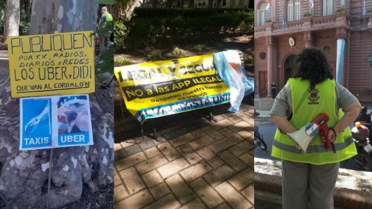 Nuevo reclamo de taxistas contra las aplicaciones ilegales de transporte