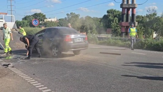 Siniestro vial en Circunvalación y Av del Rosario: una mujer y una menor de edad resultaron heridas