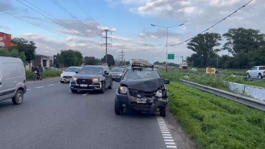 Choque en cadena en Circunvalación: cuatro autos involucrados