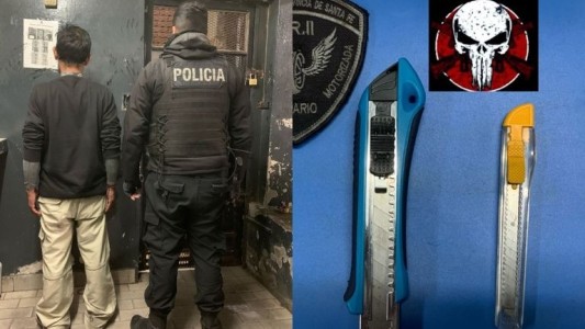 Detuvieron a un delincuente que amenazó a un joven con una trincheta en un intento de robo