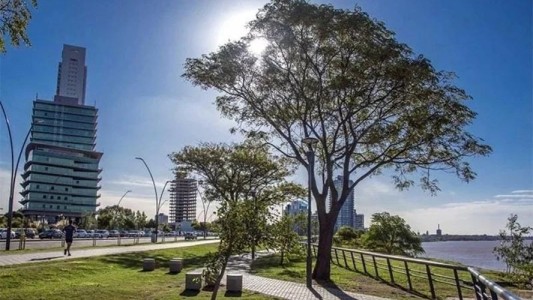 Tiempo en Rosario: jornada a puro sol