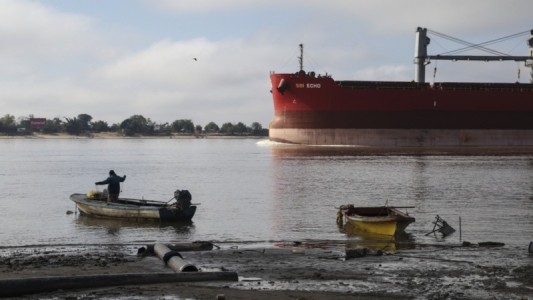 Bajante del Paraná: el río registró 72 centímetros en Rosario y la tendencia es a seguir descendiendo