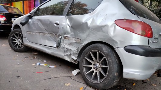 Se produjo un siniestro vial en el barrio Luis Agote