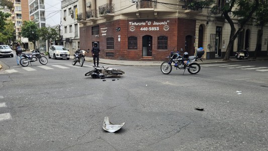 Fuerte choque en 9 de Julio y Balcarce deja a dos mujeres heridas