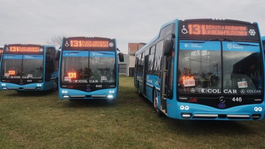 Rosario renueva su flota de colectivos: presentaron doce unidades para la línea 131