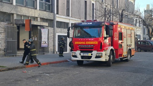 Evacuaron el colegio Madre Cabrini por un principio de incendio