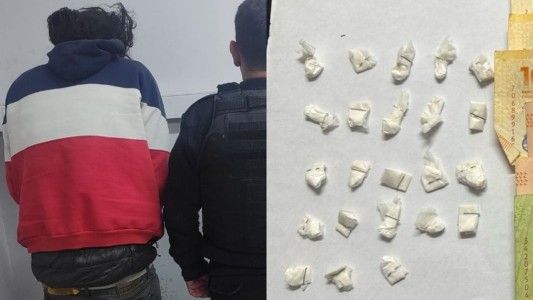 Detenido en zona norte por esconder cocaína entre sus rastas