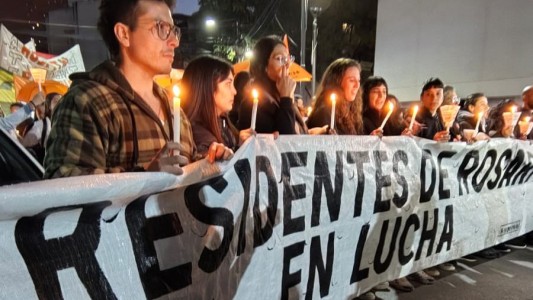 Movilización masiva: Residentes de la Salud Pública reclaman por mejores condiciones salariales