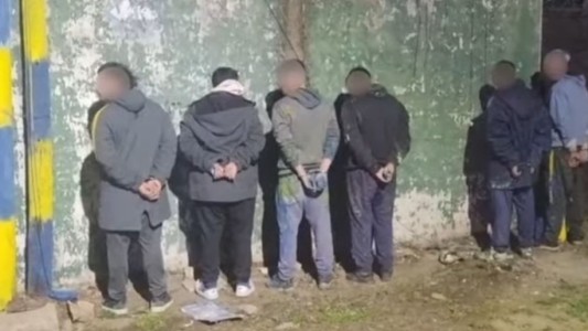 Detuvieron a seis personas por realizar pintadas con los colores de Rosario Central