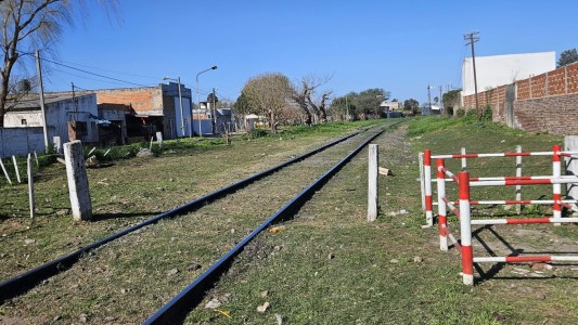 Intentó salvar a su perro y falleció tras ser atropellada por un tren