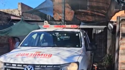 Voraz incendio en una vivienda: falleció un gatito y las pérdidas fueron totales