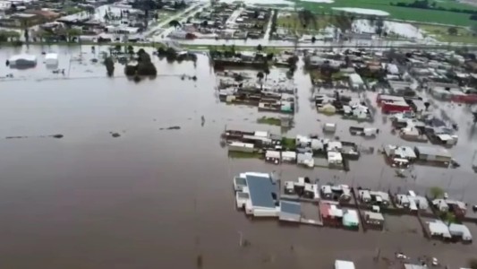 María Teresa bajo el agua: “Es desesperante ver cómo entra el agua en tu casa”