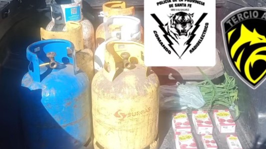 Robo frustrado: detuvieron a un hombre que intentó robar garrafas