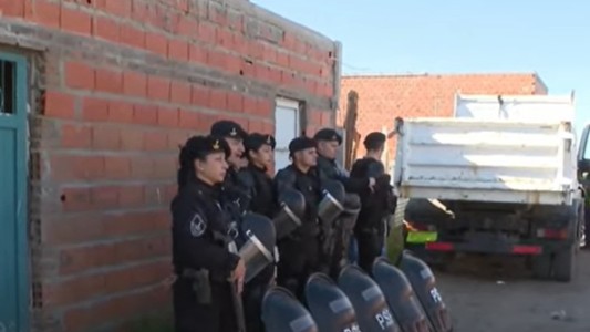 El Ministerio de Seguridad y Justicia desmanteló un búnker narco en barrio Tío Rolo