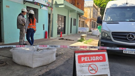 Fuga de gas en la zona sur de Rosario: tránsito cortado
