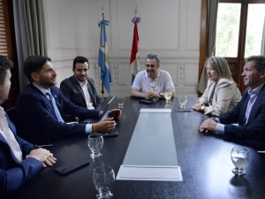 Plan Bandera: Pullaro y Cococcioni recibieron a la flamante ministra Monteoliva